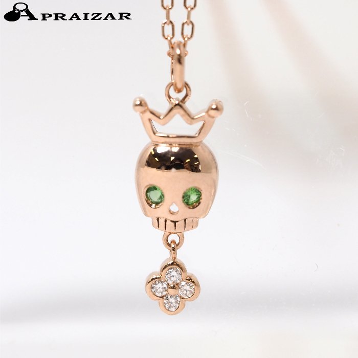レターパックOK GaGa MILANO ガガミラノ K10ピンクゴールド ダイヤ0.04