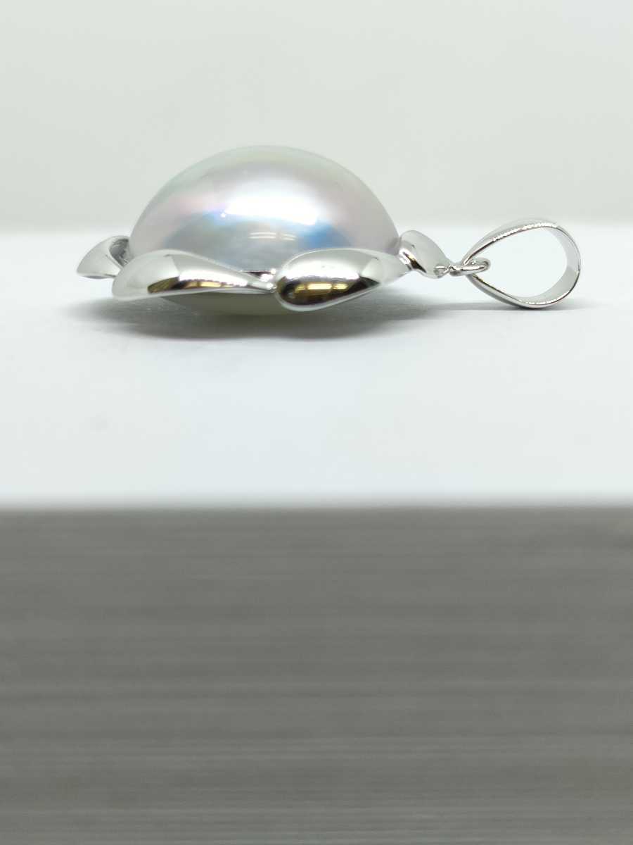 * new goods * K14WGmabe pearl pendant top 