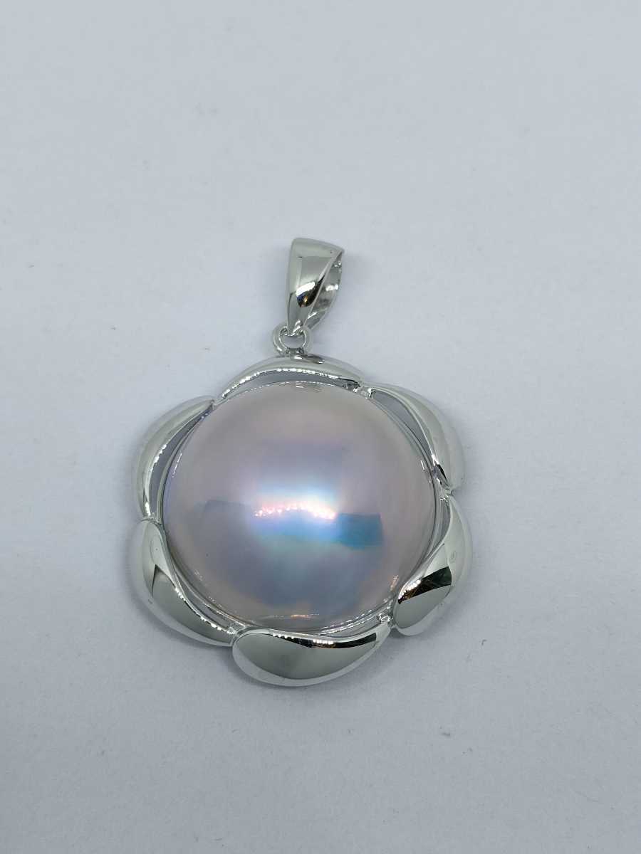 * new goods * K14WGmabe pearl pendant top 