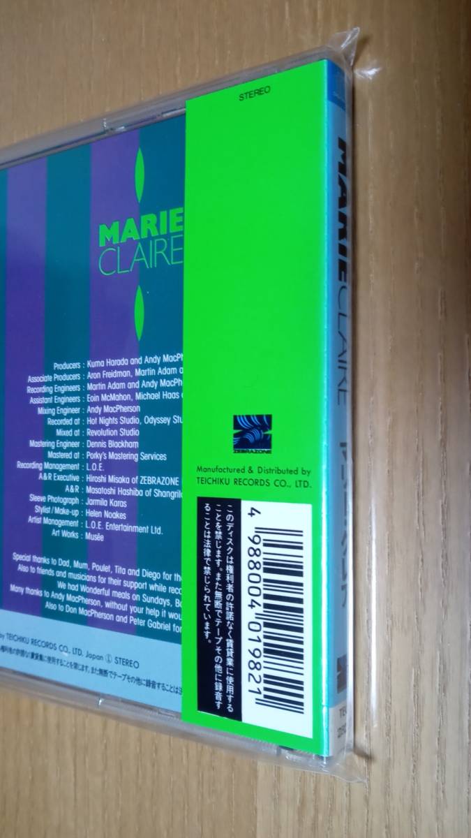 CD　中古　MARIE　CLAIRE / マリー・クレア / 日本盤 /帯・解説付 / 井上大輔 参加作品！