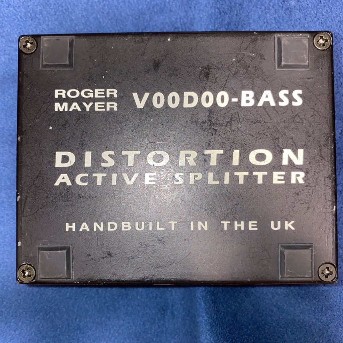 Roger Mayer VOODOO BASS 初期型 CEマーク無し ディストーション Roger Mayer VOODOO BASS 初期型 CEマーク無し ディストーション