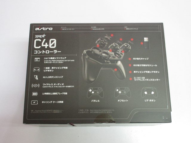 ジャンク　PS4　ASTRO Gaming PS4 コントローラー C40 ワイヤレス/有線　①_画像2