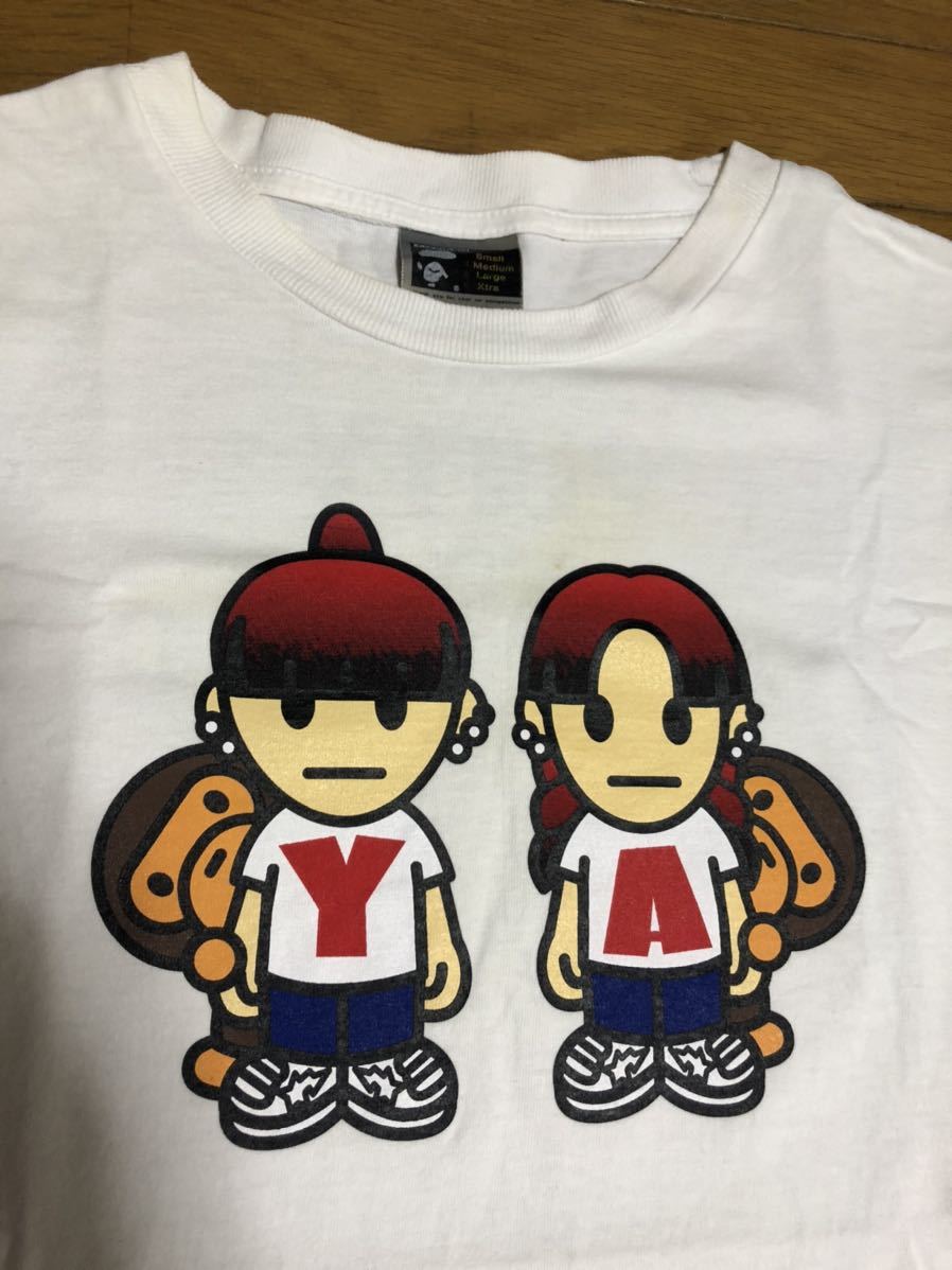 A BATHING APE PUFFY bape マイロ vintage 限定 Tシャツ L 亜美 由美