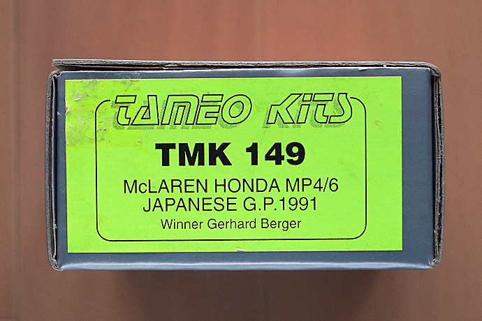 TAMEO タメオ TMK149 1/43 マクラーレン ホンダ MP4/6 日本GP 1991 