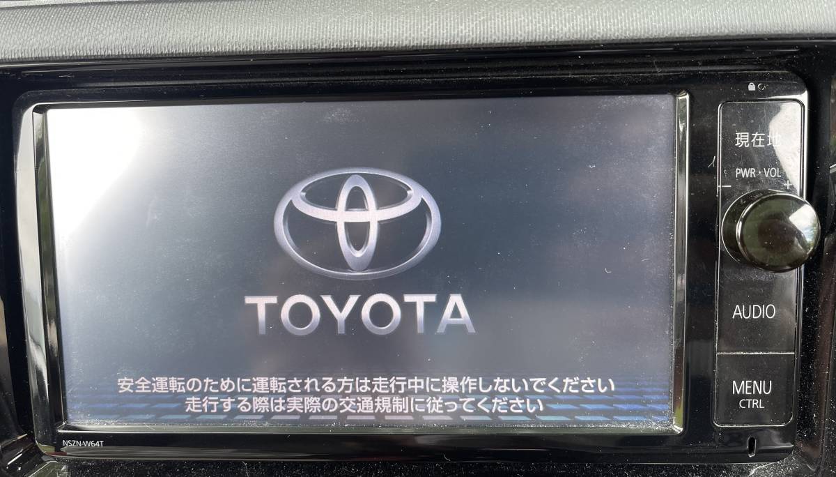 トヨタ純正NSZN-W64TナビCQ-US03J6CJBluetooth/ TV /SD2018年4月 トヨタ純正NSZN-W64TナビCQ-US03J6CJBluetooth/ TV /SD2018年4月