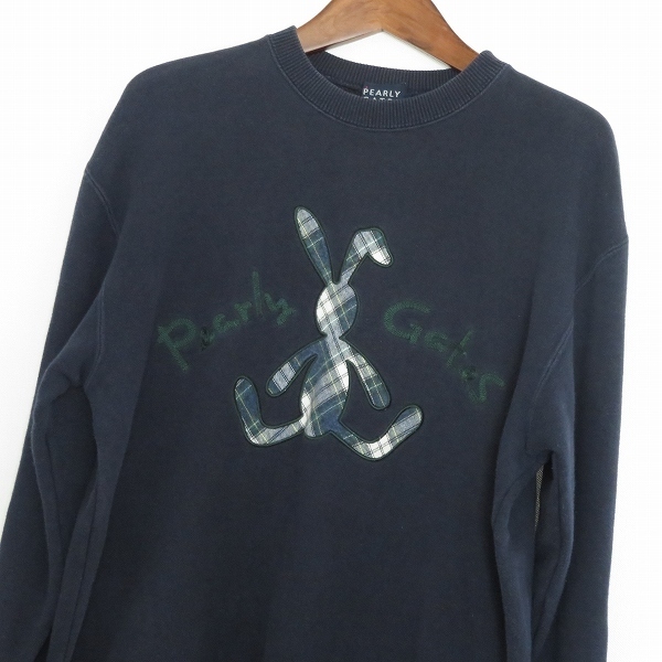 #anc Pearly Gates PEARLYGATES футболка 1 темно-синий женский [756752]