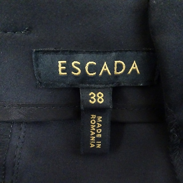 #anc Escada ESCADA брюки 38 чёрный слаксы женский [731070]