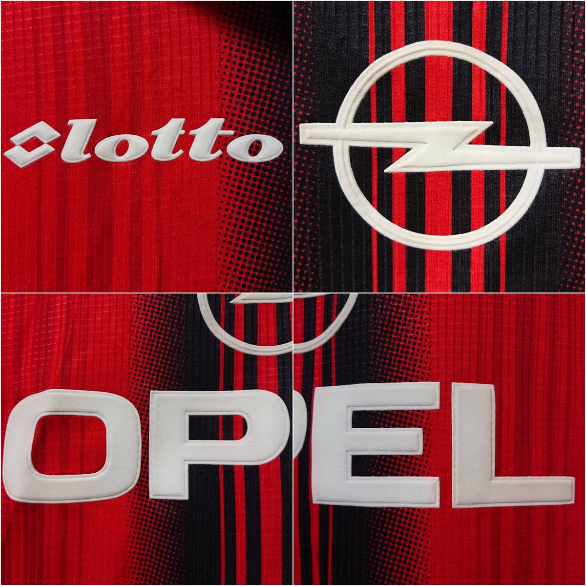 □レア 希少 90s lotto ロット AC MILAN ACミラン ユニフォーム ゲーム
