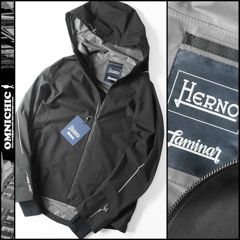 □新品税込126,500円【HERNO Laminar】GORE-TEX ヘルノラミナー全天候
