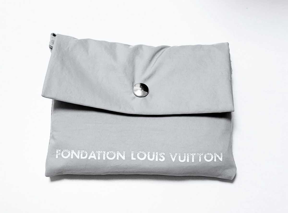 【限定】入手困難 パリ限定 ルイヴィトン美術館　ショッピングバッグ エコバッグ ルイヴィトン Fondation Louis Vuitton