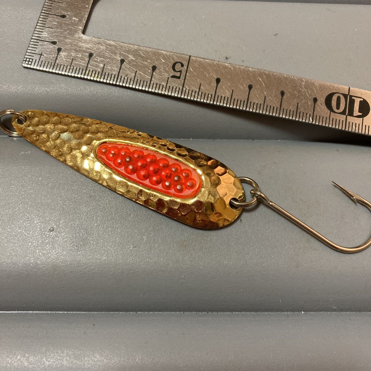 オールド ブルーフォックス スプーン 7ｇ ゴールド魚卵 美品 即決_画像1