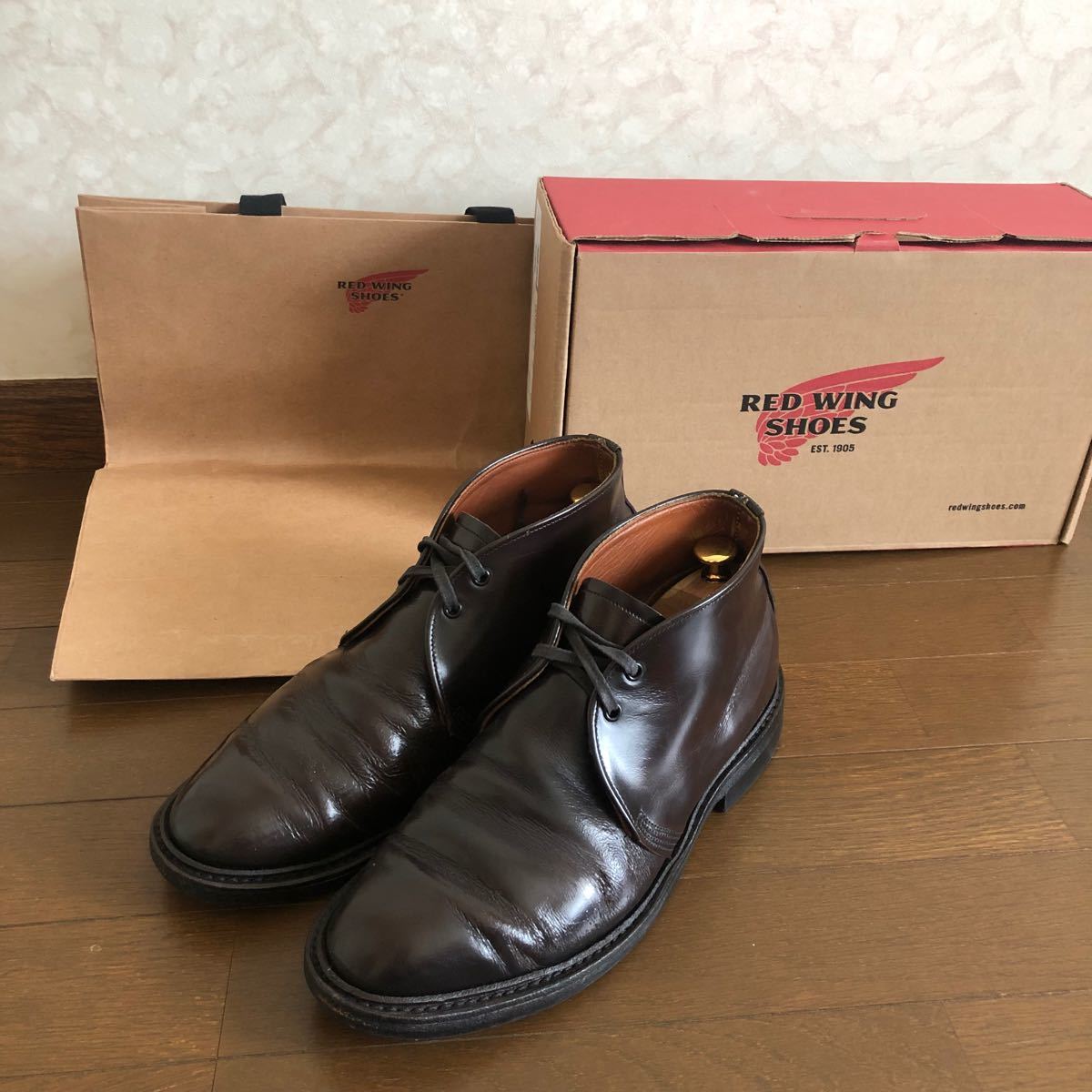 USA REDWING ミルワン　キャバリーチャッカ　ポストマン　軍　アメリカ　 レッドウィング オールデン REGAL 菅田将暉