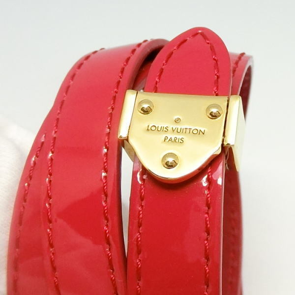 [ free shipping ] Louis * Vuitton brass re box ito leather bracele rose Anne ti Anne 17cm M6743* ultimate beautiful goods *