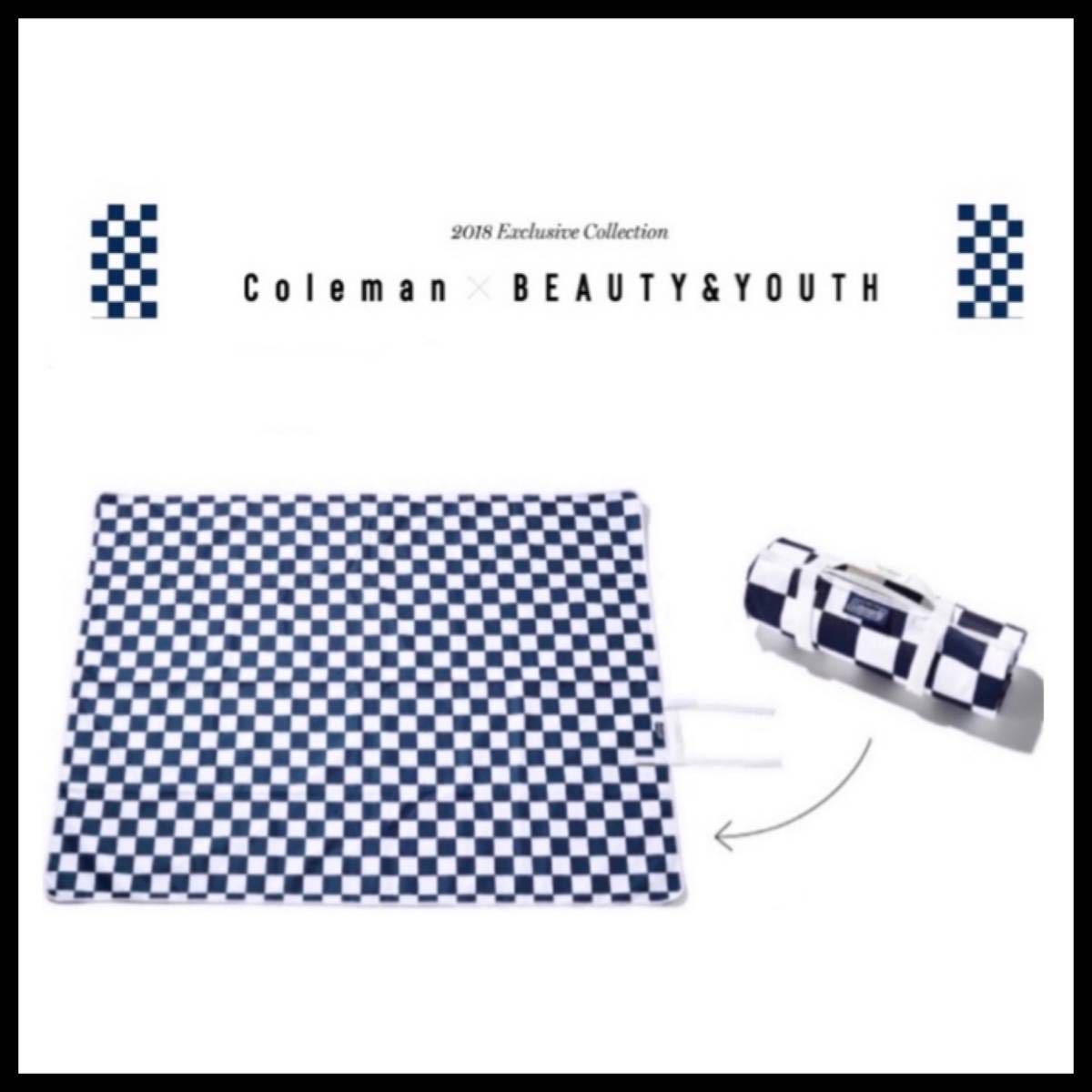 2018限定 コールマン BEAUTY&YOUTH 別注 レジャーシート Cool 2018限定 コールマン BEAUTY&YOUTH 別注 レジャーシート Cool