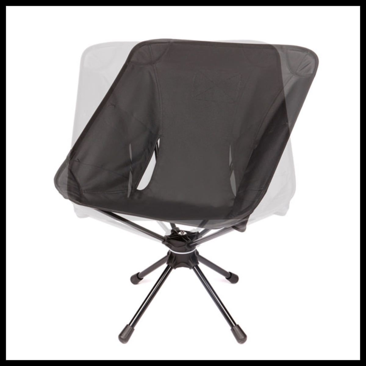【希少】送料無料 Helinox ヘリノックス タクティカル スウィベルチェア ブラックTactical Swivel Chair スイベル