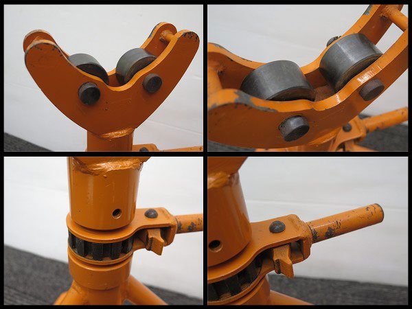 △育良精機 2台1組 ケーブルジャッキ 3t ISJ-0680 手動ジャッキ