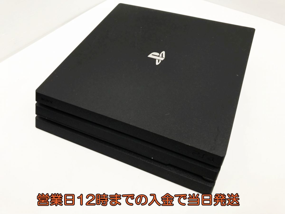 【1円】PS4 Pro ジェット・ブラック 1TB (CUH-7200BB01) ゲーム機本体 初期化動作確認済み 1A9000-603e/G4_画像3