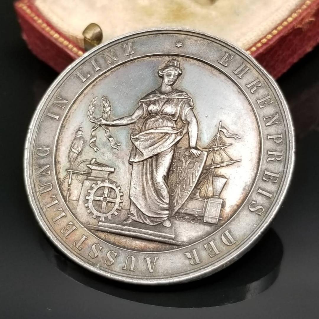希少！19世紀 ナポレオン 銅製ブロンズメダル フランスアンティーク