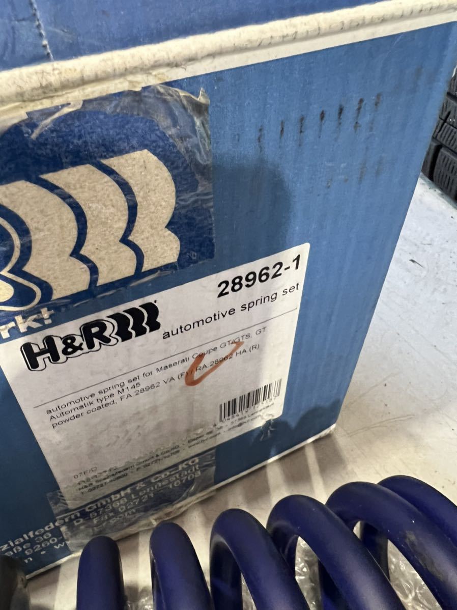 H&R ダウンサス マセラティ グラントゥーリズモ用 28962-1 | www
