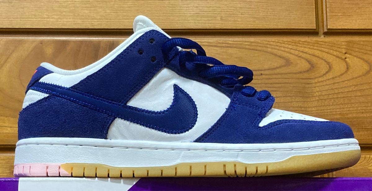 ナイキ SB ダンク ロー プロ ロサンゼルスドジャース 25 5 Nike SB Dunk Low PRO PRM【新品未使用】｜PayPayフリマ