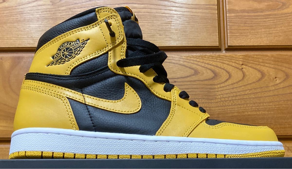 ナイキ エア ジョーダン1 レトロ ハイ ポレンNIKE AIRJORDAN 1 RETRO OG AJ1 POLLEN パラン