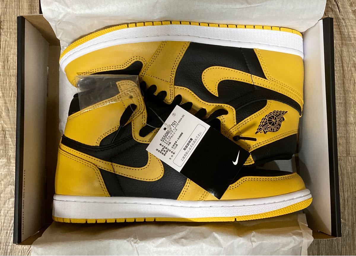 ナイキ エア ジョーダン1 レトロ ハイ ポレンNIKE AIRJORDAN 1 RETRO OG AJ1 POLLEN パラン