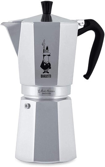 BIALETTI( Via reti) прямой огонь тип Espresso производитель 18 cup 18 кубок новый товар 1167 мокка Express не использовался товар 