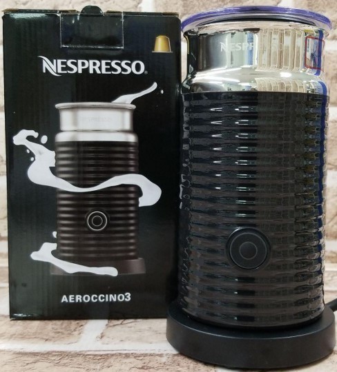 Nespresso ネスプレッソ コーヒーメーカー エアロチーノ 新品 3594/JP/BK ブラック 未使用品 日本正規品