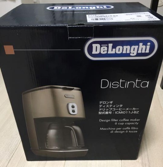 本店は デロンギ ドリップコーヒーメーカー 未使用品 アロマモード搭載