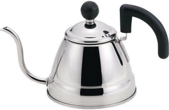 和平フレイズ 日本製コーヒーポット ケトル 1L 新品 湯沸かし CR-8877 カンパーナ IH対応 未使用品の画像3