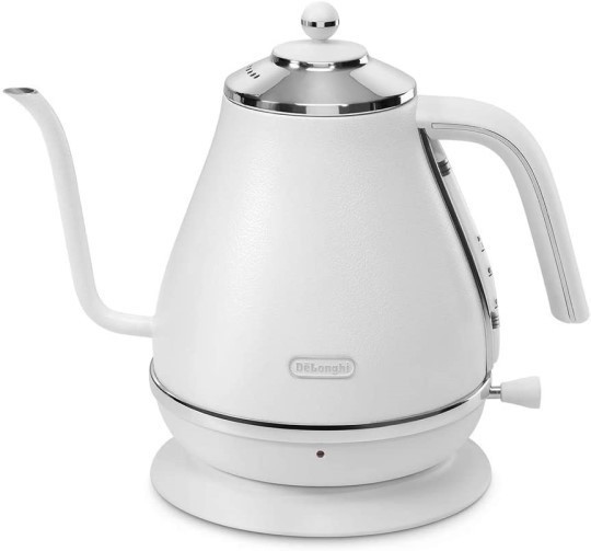 te long giDeLonghi electric Cafe kettle 1.0L Aiko na new goods white KBOE1220J-W unused goods 