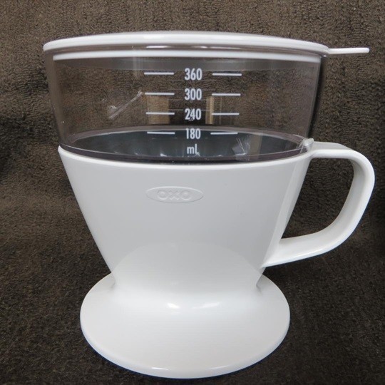 OXO オートドリップ コーヒーメーカー 1~2杯 コーヒードリッパー 360ml 新品 ホワイト 未使用品_画像2