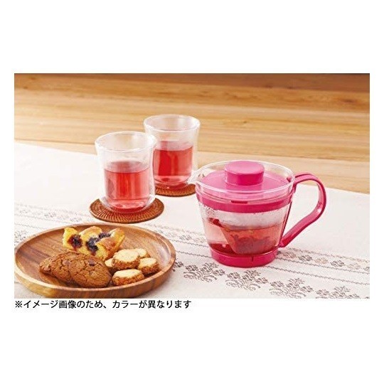 iwaki(イワキ) レンジのポット・茶器 400ml 耐熱ガラス ティーポット 新品 K863-G グリーン 未使用品の画像10