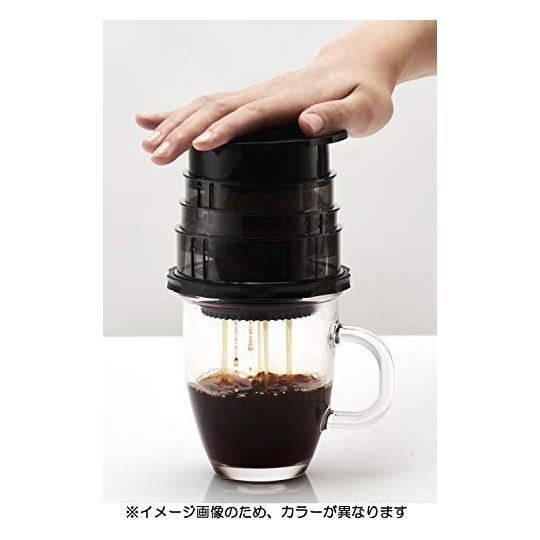 カフラーノ ポータブル フレンチプレスコーヒーメーカー コンパクト Cafflano 新品 レッド 収納ケース付 未使用品 P100-RD_画像7