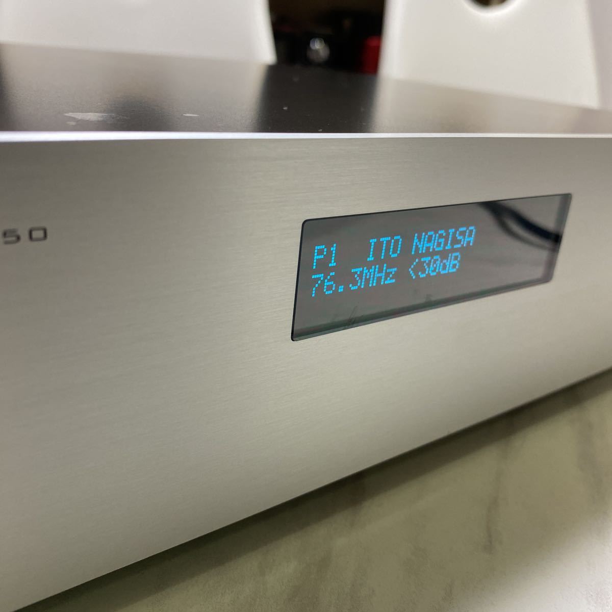 conclusion FM DIGITAL TUNER C-FT50 本体 電源動作確認済み 電源配線付き 9