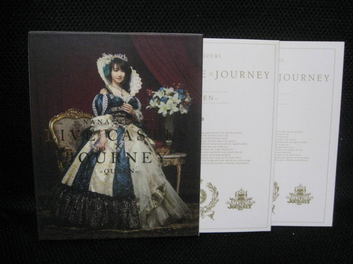 傷無し2枚組ブルーレイ★水樹奈々 NANA MIZUKI LIVE CASTLE×JOURNEY QUEEN Blu-ray-BOX ●キングレコード7.777円盤★即決_画像1