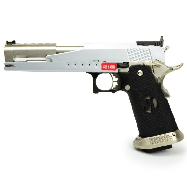 ArmorerWorks AW-HX2201 JPバージョン 樹脂スライド ガスブローバックガン シルバー