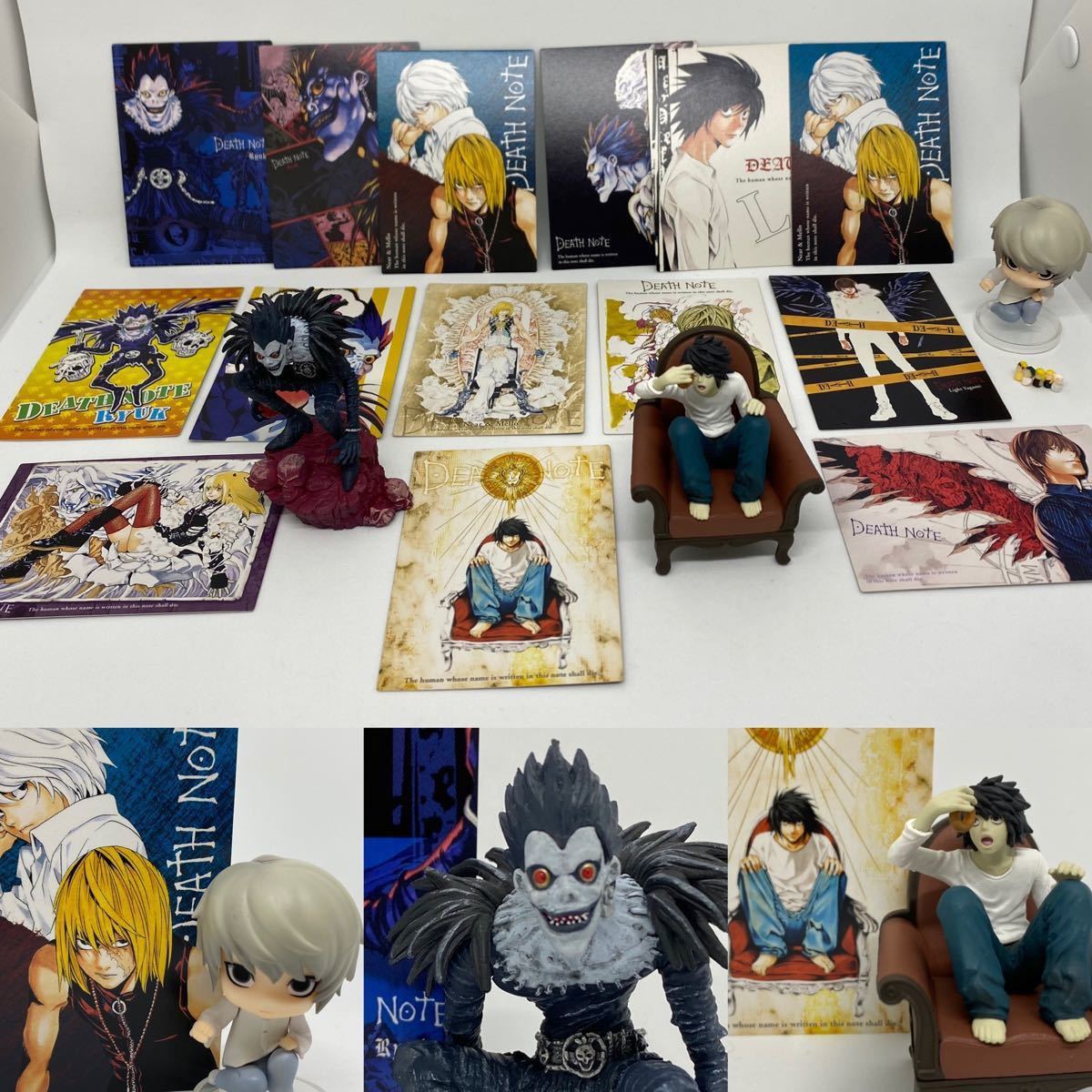 デスノート【美品】フィギュア トレカ 夜神月 L リューク セット デスノート【美品】フィギュア トレカ 夜神月 L リューク セット