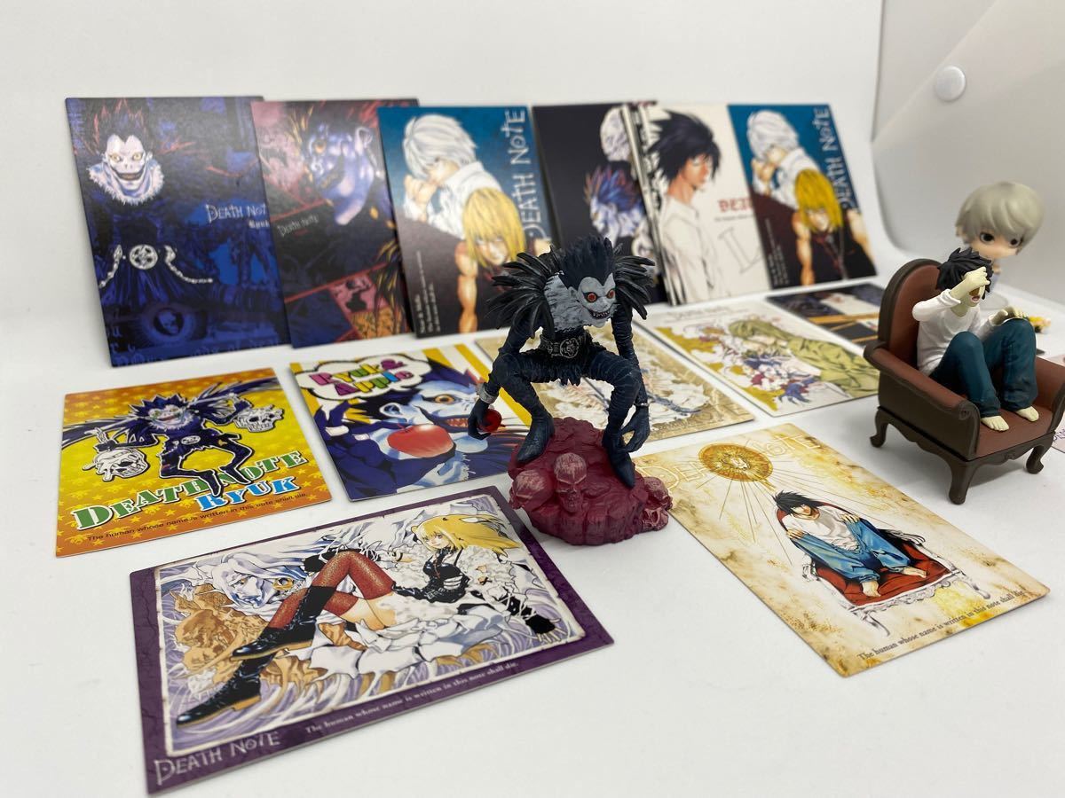 デスノート【美品】フィギュア トレカ 夜神月 L リューク セット デスノート【美品】フィギュア トレカ 夜神月 L リューク セット