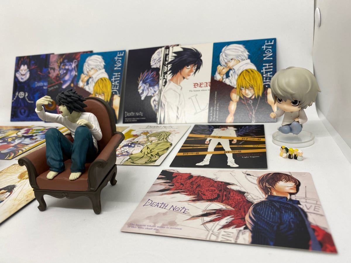 デスノート【美品】フィギュア トレカ 夜神月 L リューク セット デスノート【美品】フィギュア トレカ 夜神月 L リューク セット