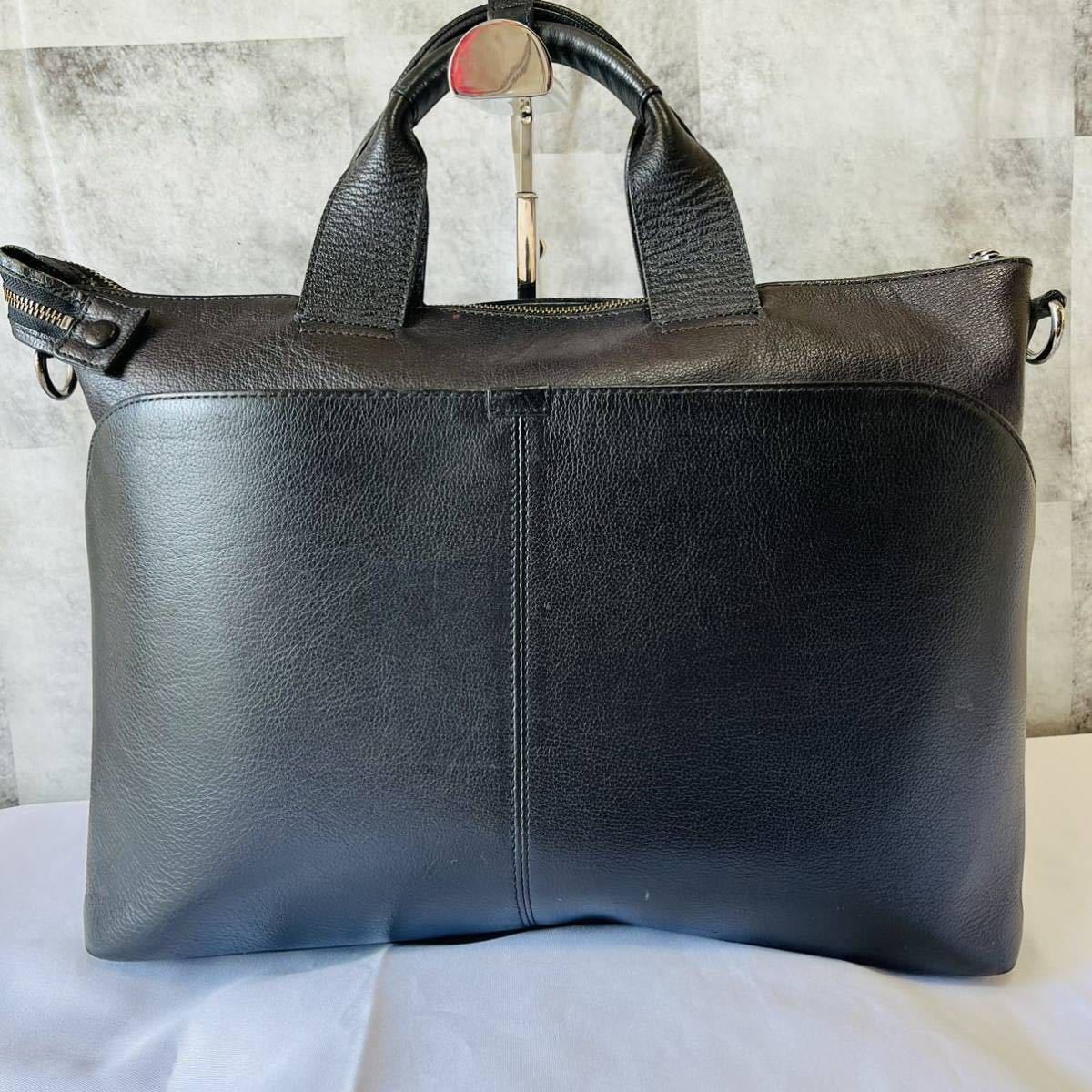 1円 極美品 バーバリーブラックレーベル メンズ ビジネスバッグ
