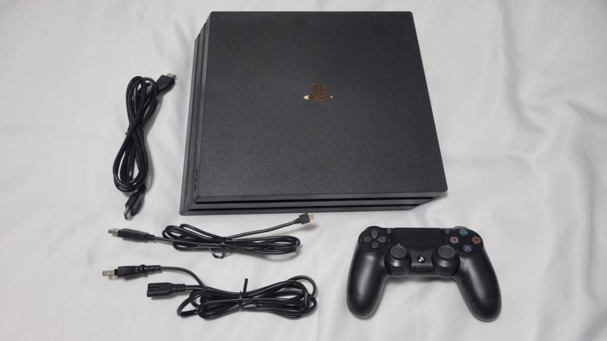 SONY Playstation4 Pro 1TB ジェット・ブラック CUH-7200BB01 動作確認