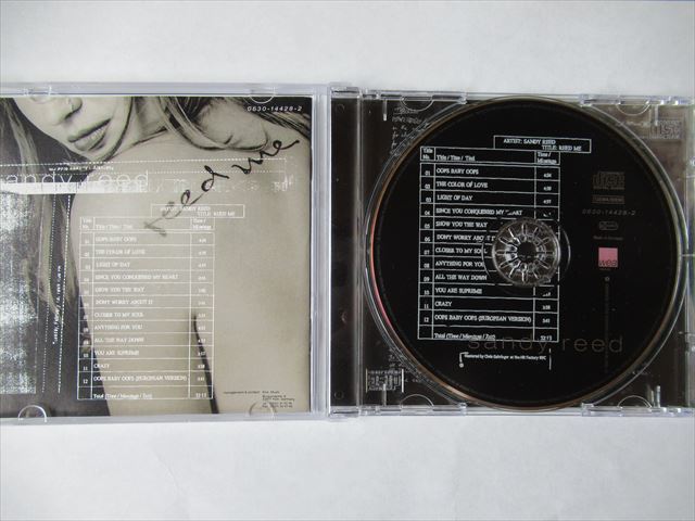 『CD廃盤 ドイツ発ソウル Cassandra Reed(カッサンドラ・リード) Sandy Reed(サンディー・リード) / Reed Me ◆CDケース新品』