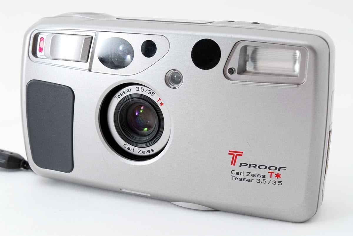 購入可能 京セラ KYOCERA T proof Carl Zeiss 35mm F3.5 フィルムカメラ