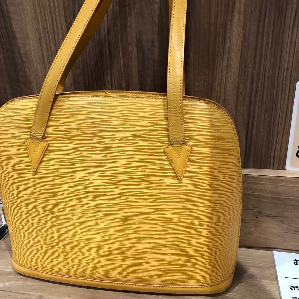 LOUIS VUITTON ルイヴィトン エピ リュサック トートバッグ