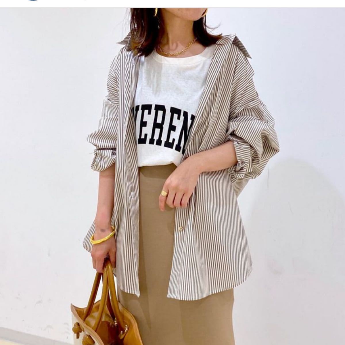 ストライプBIGシャツ loungedress ラウンジドレス|Yahoo!フリマ ストライプBIGシャツ loungedress ラウンジドレス|Yahoo!フリマ