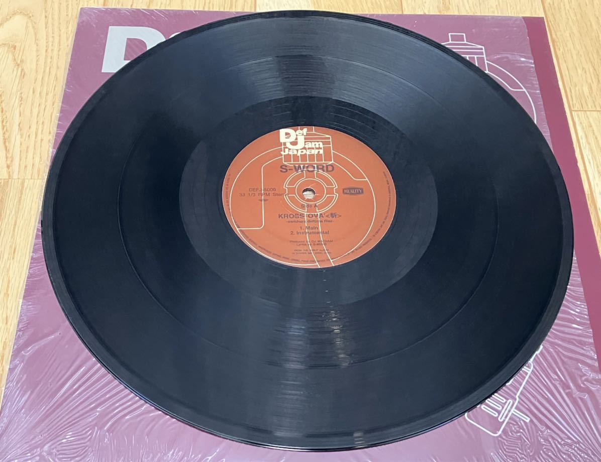 春夏新作レコードS-WORD KROSS OVA' 斬 12inch record nitro hip hop ヒップホップ 12インチレコード ニトロjapanese hip hop ジャパニーズヒップホップ