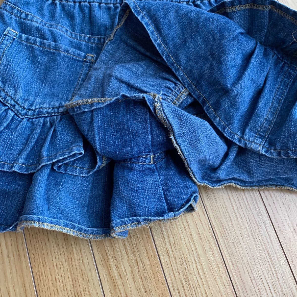 キュロットスカート フリルスカート ブランシェス プティマイン ブリーズ gap H&M GU UNIQLO バースデイ 西松屋