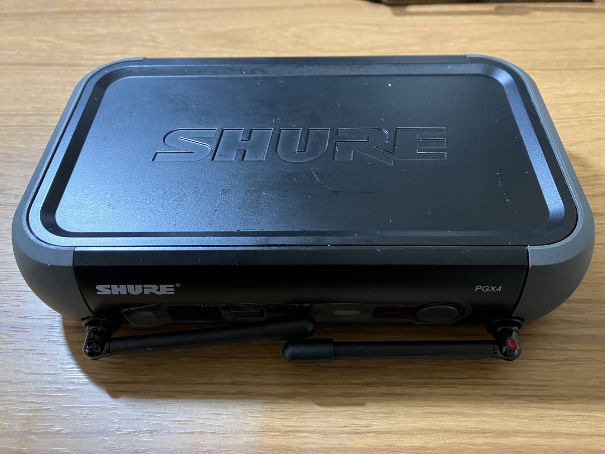 ワイヤレスマイク　SHURE PGXワイヤレスシステム　 BETA58A 2波_画像6