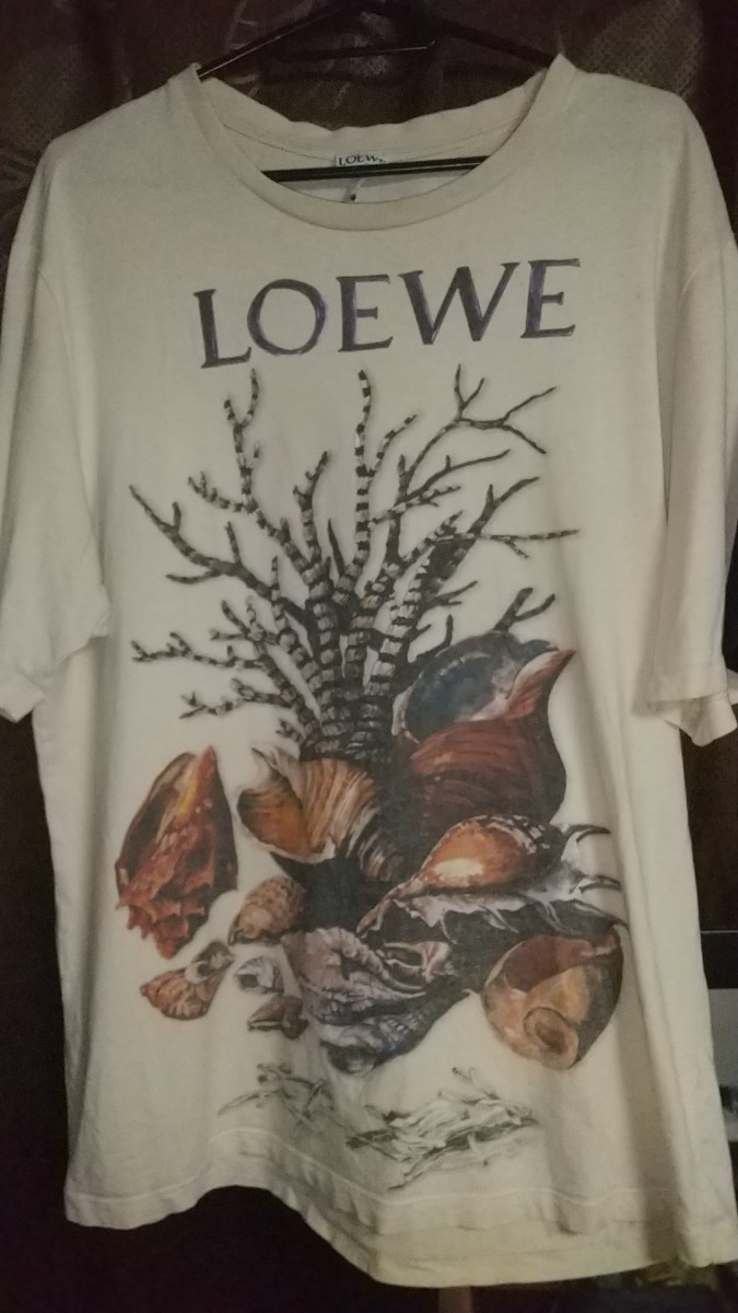 トップシークレット 新品タグ付) ロエベ メンズTシャツ Mサイズ